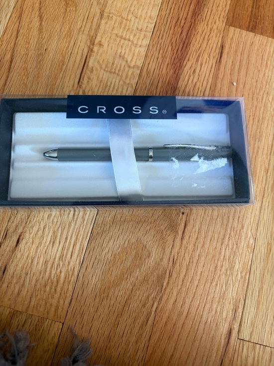 cross. Other - Matte Gray Metal Ballpoint Pen -